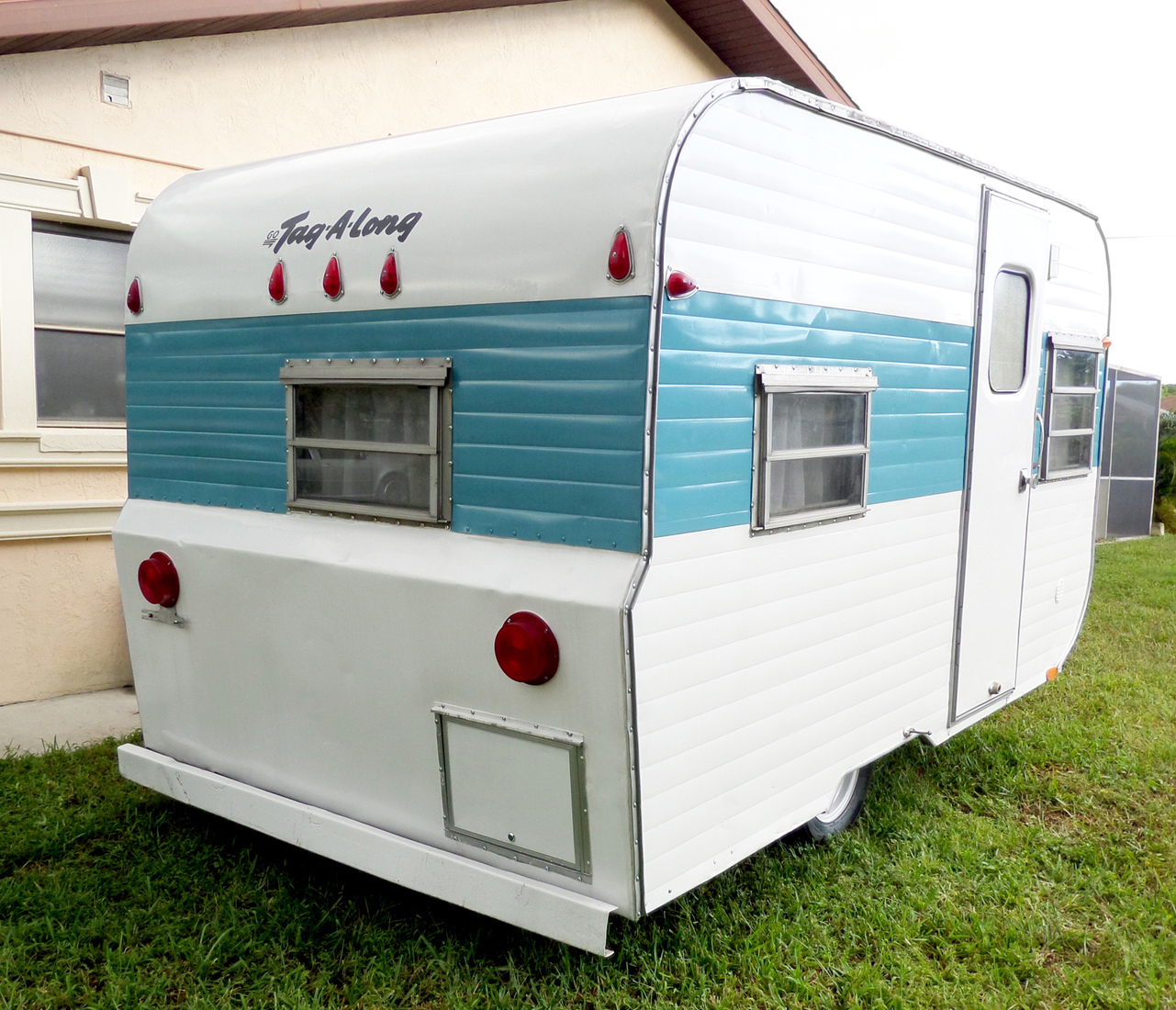 Vintage Travel Trailer Restoration Tag A Long