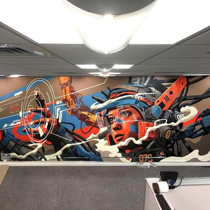 STORE/OFFICE MURAL