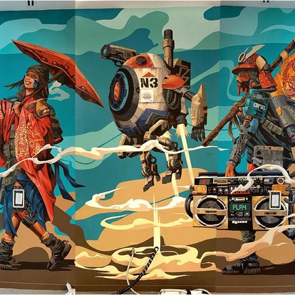 STORE/OFFICE MURAL