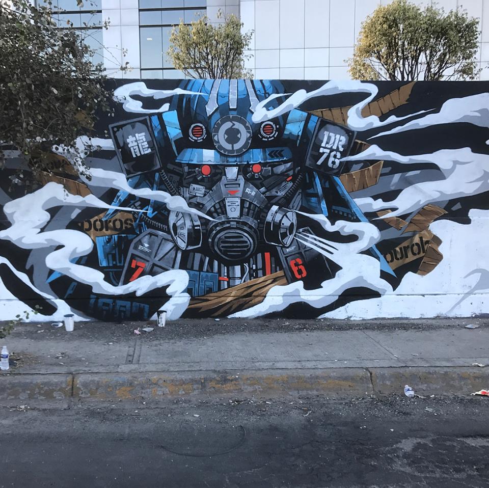 地下鉄ミニチュア　by DRAGON76 MURAL