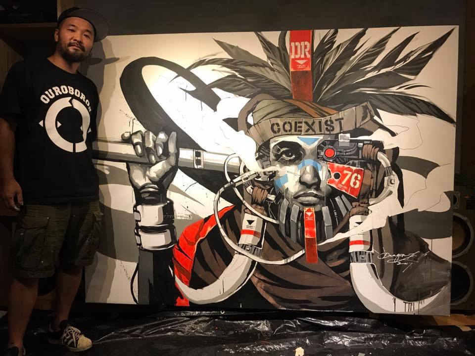 Dragon76 LIVE PAINT
