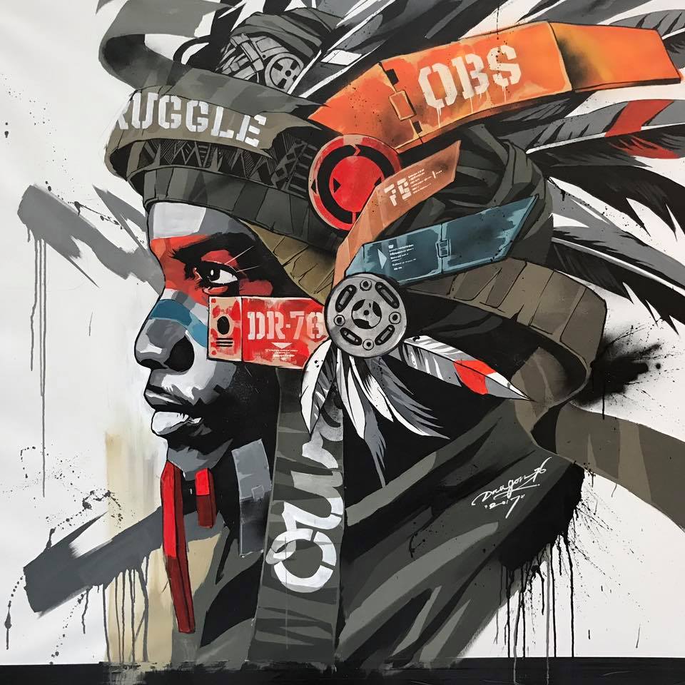 Dragon76 LIVE PAINT
