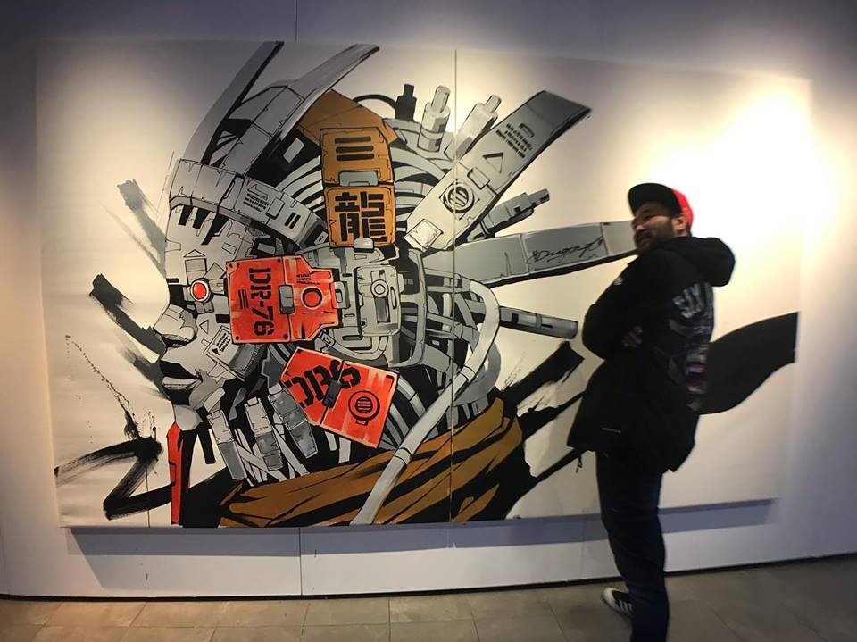 Dragon76 LIVE PAINT