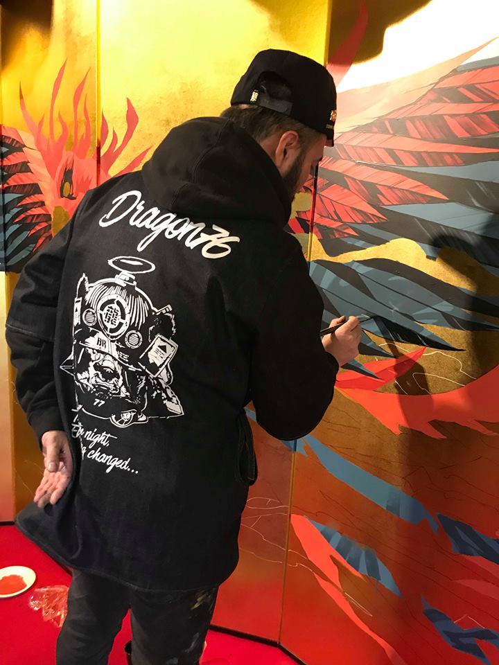 Dragon76 LIVE PAINT