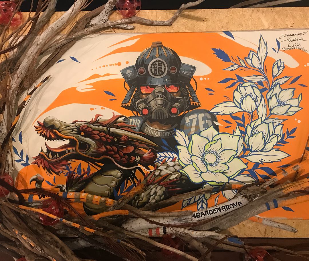 Dragon76 LIVE PAINT